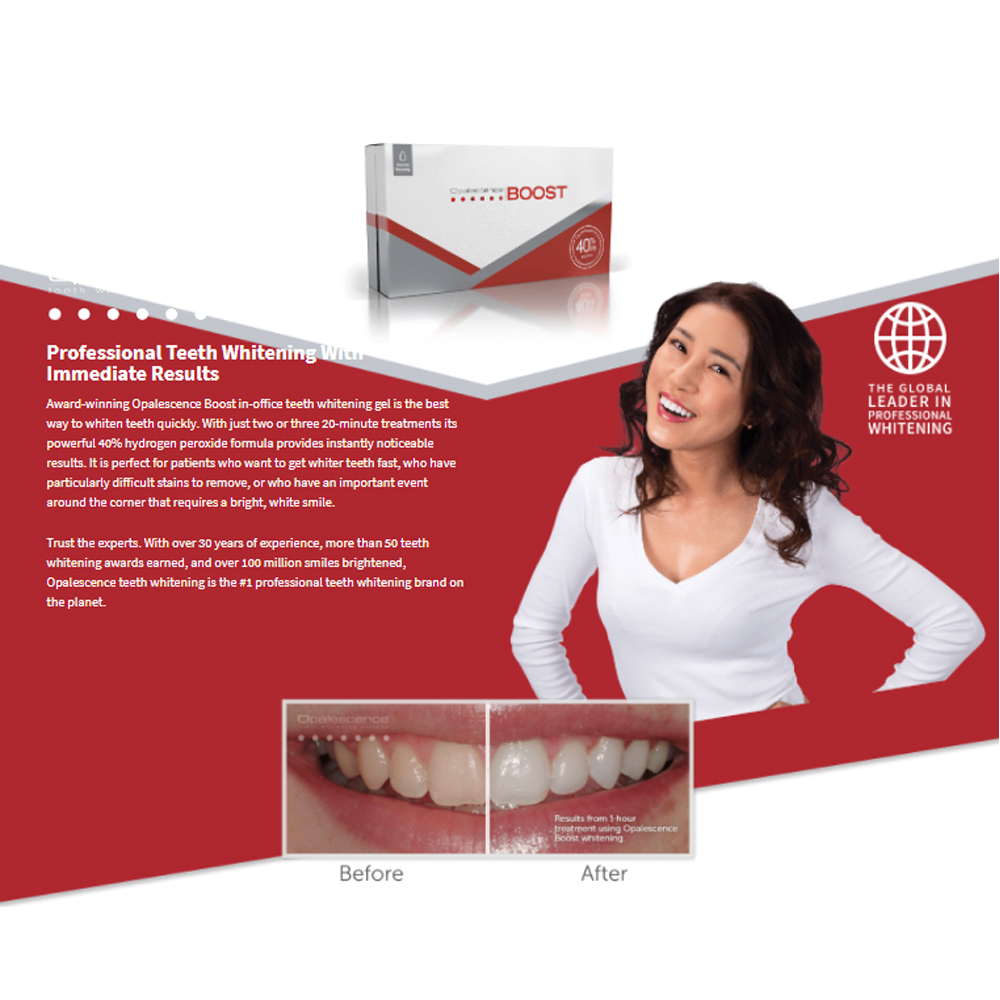 Teeth Whitening Gel Opalescence - Opalescence Boost %40 PF Amerikan Ultradent