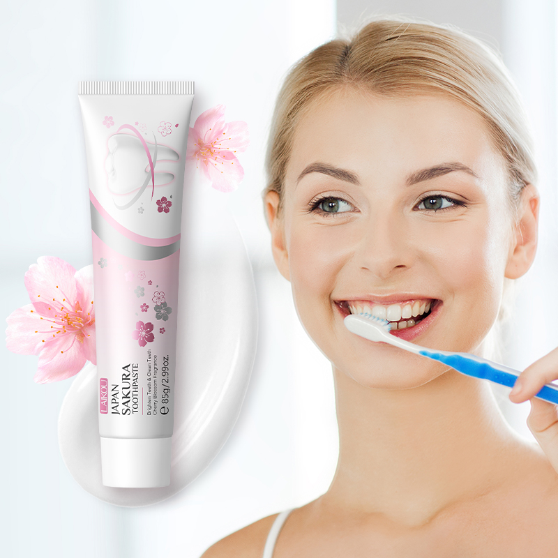 Teeth Whitening Japan - LAIKOU Japonya Sakura Diş Macunu Beyazlatma
