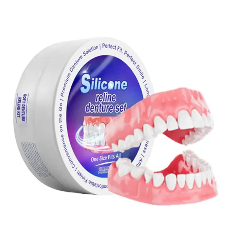 Teeth Whitening For Braces - Silikon Protez Seti Fit Geçici Ortodonti