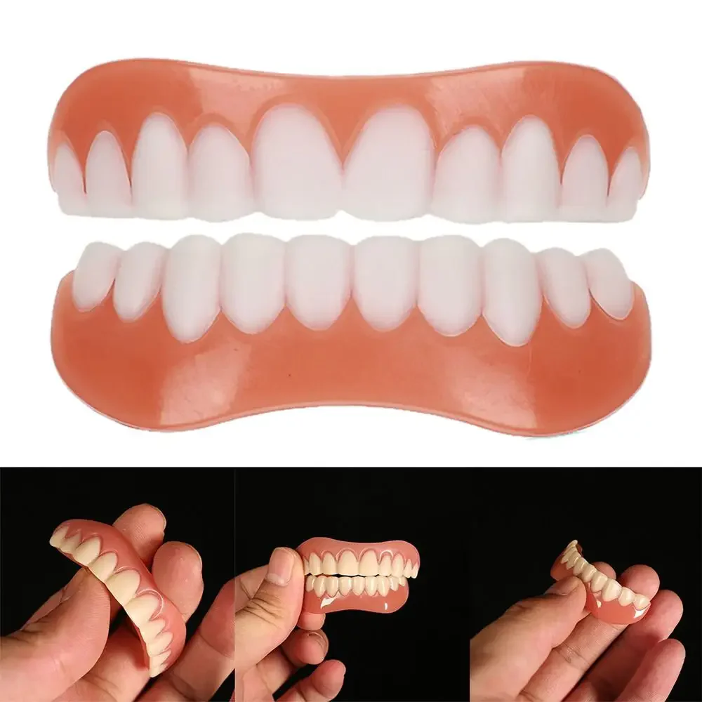 Teeth Whitening Uv - Kit Protez Silikon Kaplamaları Yumuşak Protez