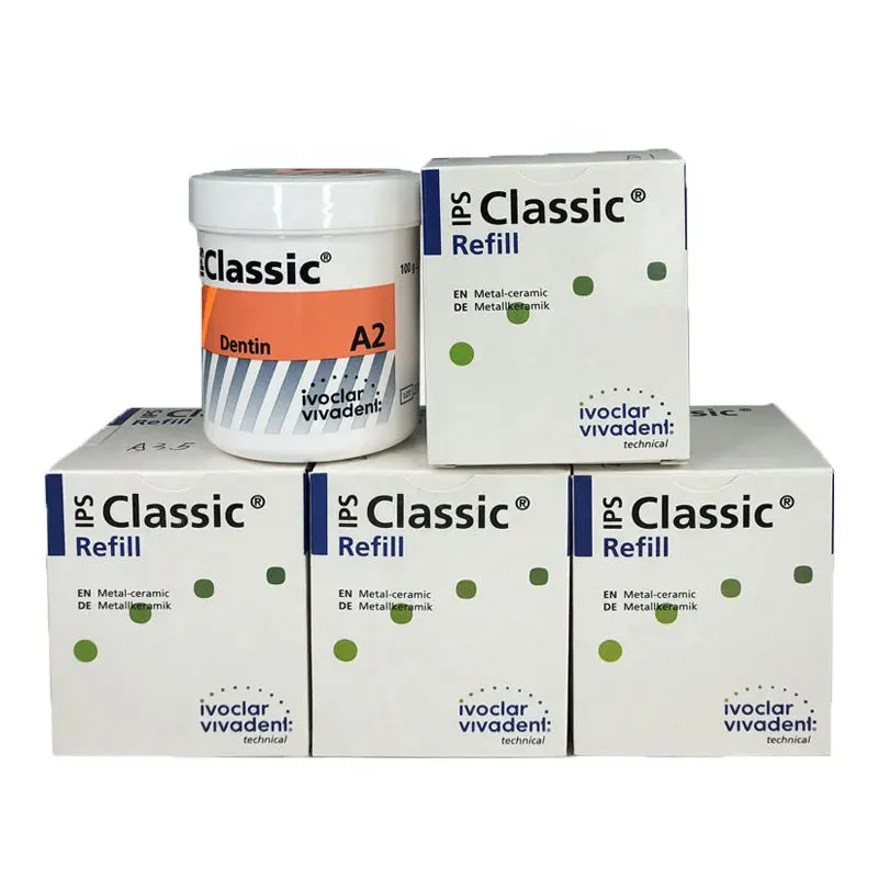 Teeth Whitening Ingredients - 100 g/kutu Ivoclar IPS klasik diş