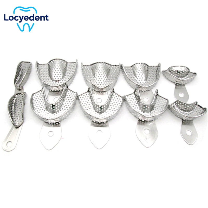 Teeth Whitening Trays - 10 adet/takım Diş Ölçü Tepsisi Paslanmaz