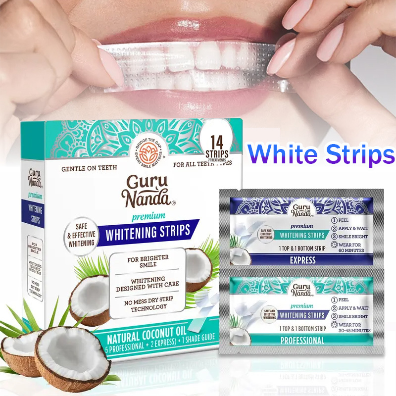 Teeth Whitening With Coconut Oil - 1/2/3 kutu hindistan cevizi yağı beyaz