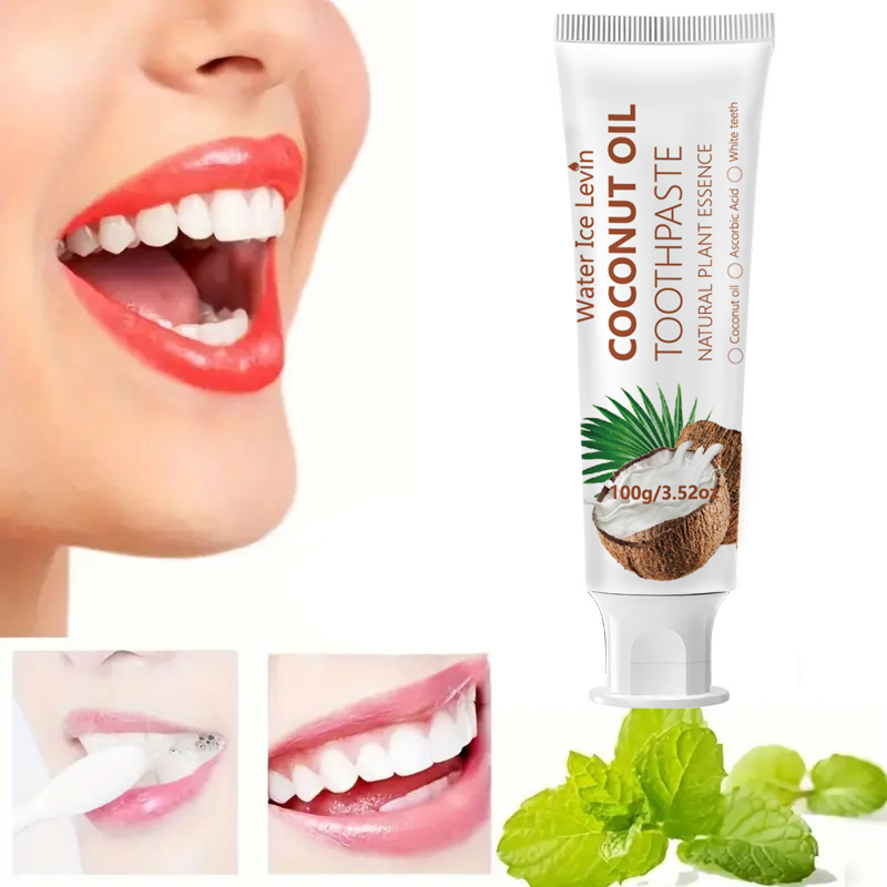 Teeth Whitening Oil Pulling - Hindistan Cevizi Yağı Diş Macunu 100g