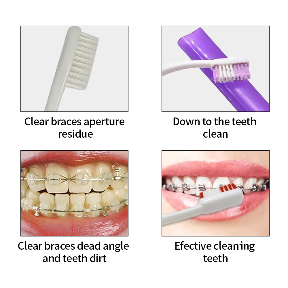 8 adet/takım ortodonti diş bak - Teeth Whitening For Braces incelemesi ve fiyatı
