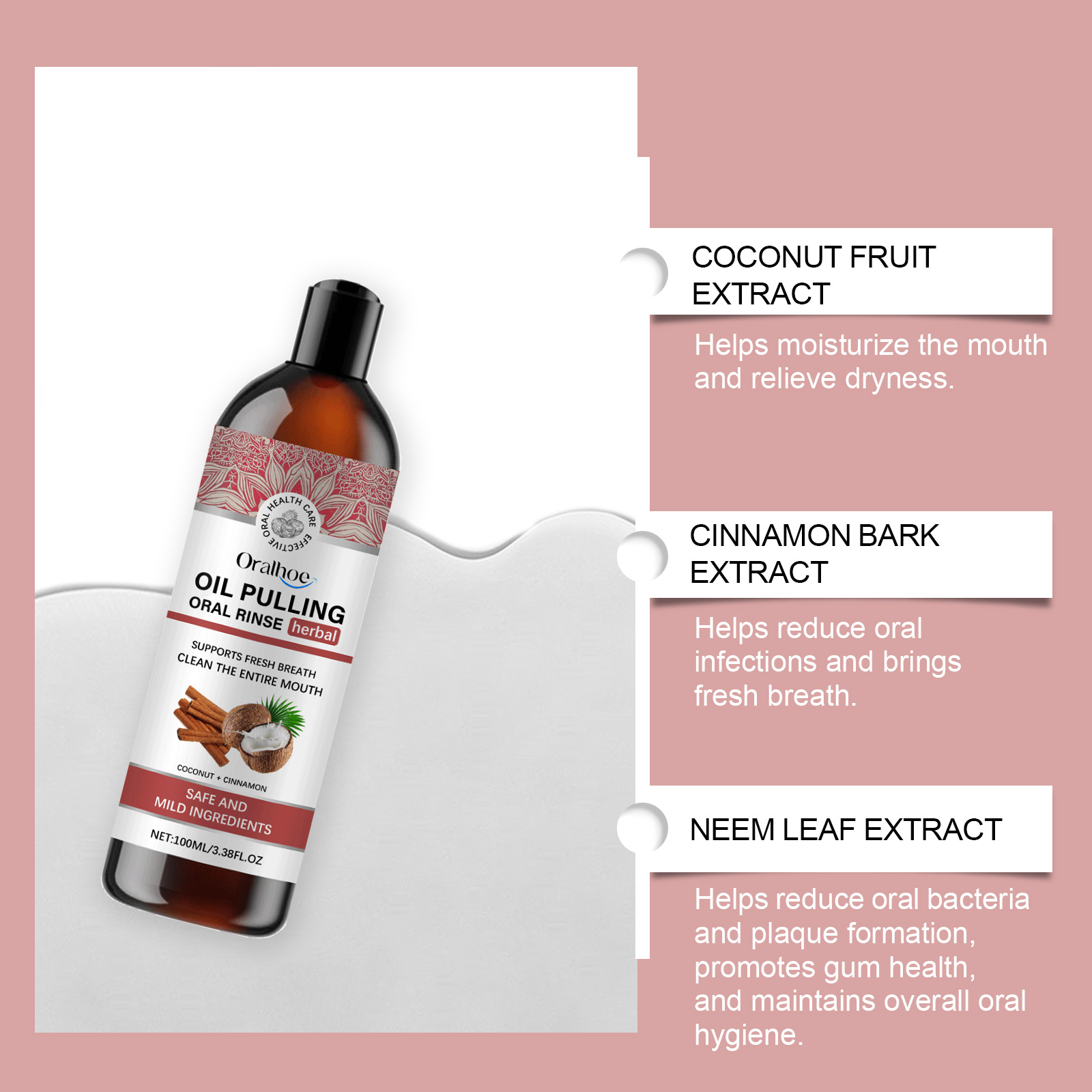 Hindistan Cevizi Çekme Yağı Ga - Teeth Whitening Oil Pulling incelemesi ve fiyatı