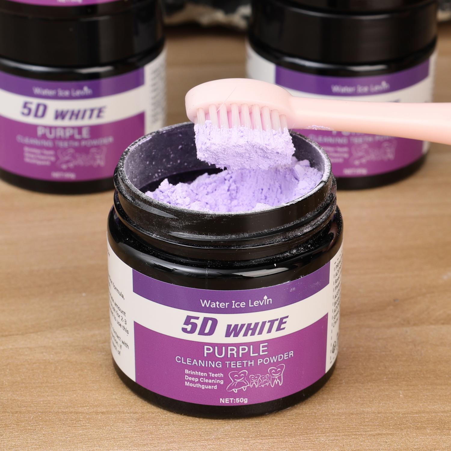 50g/kutu Mor Diş Beyazlatma To - Teeth Whitening Oil Pulling incelemesi ve fiyatı