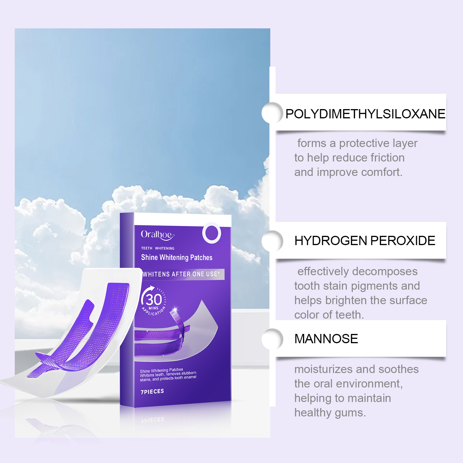 ORALHOE 7 Adet/Kutu Diş Beyazl - Teeth Whitening Quick Results incelemesi ve fiyatı