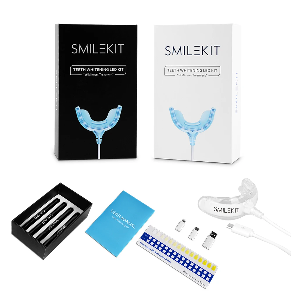 Akıllı Zamanlama 16 LED Soğuk  - Teeth Whitening Gel Peroxide incelemesi ve fiyatı