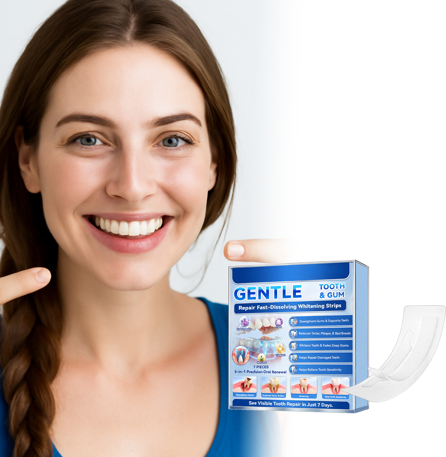 Diş Beyazlatma Bantları Hızlı  - Teeth Whitening Results incelemesi ve fiyatı