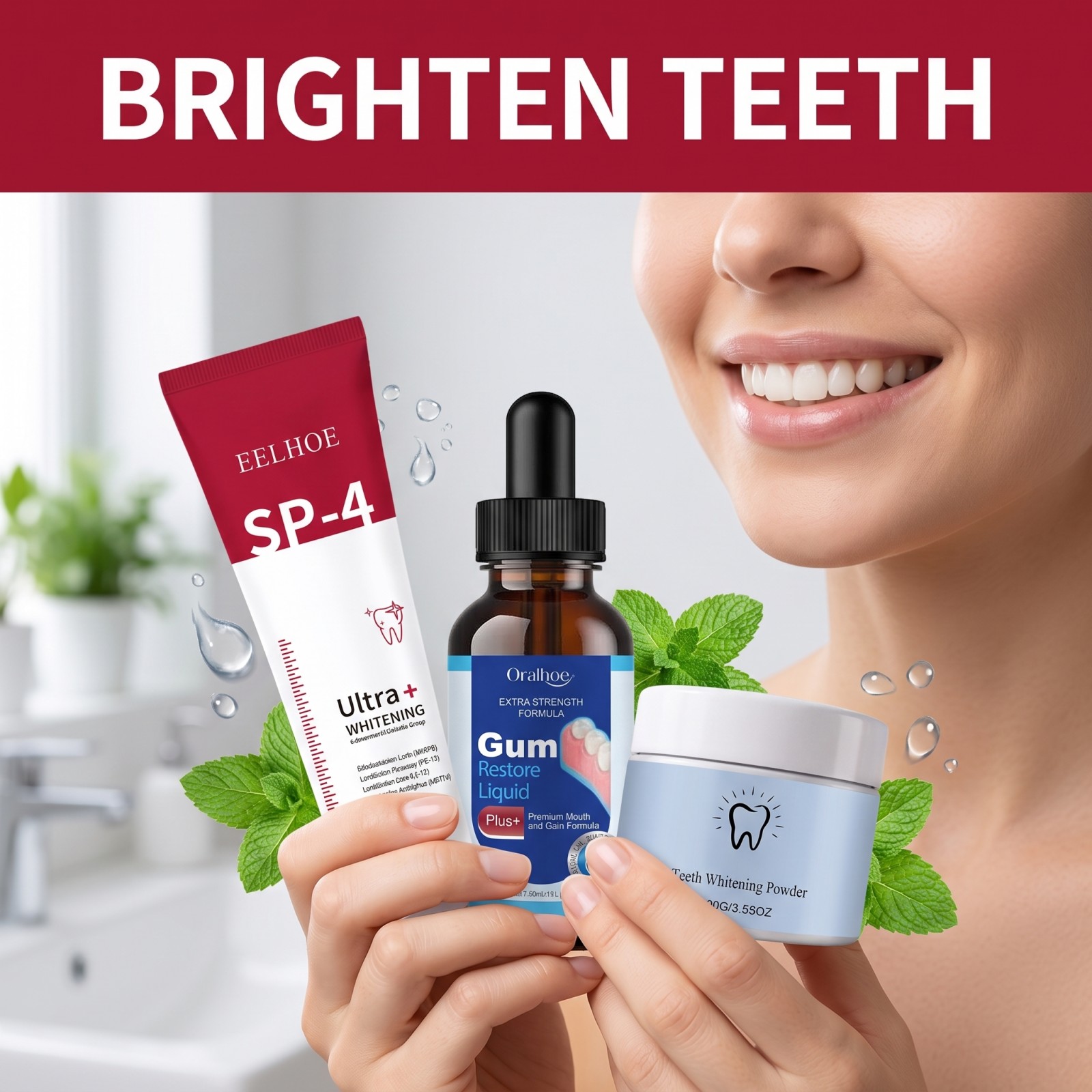 Ağız Bakım Seti Beyazlatıcı Di - Teeth Whitening Ingredients incelemesi ve fiyatı