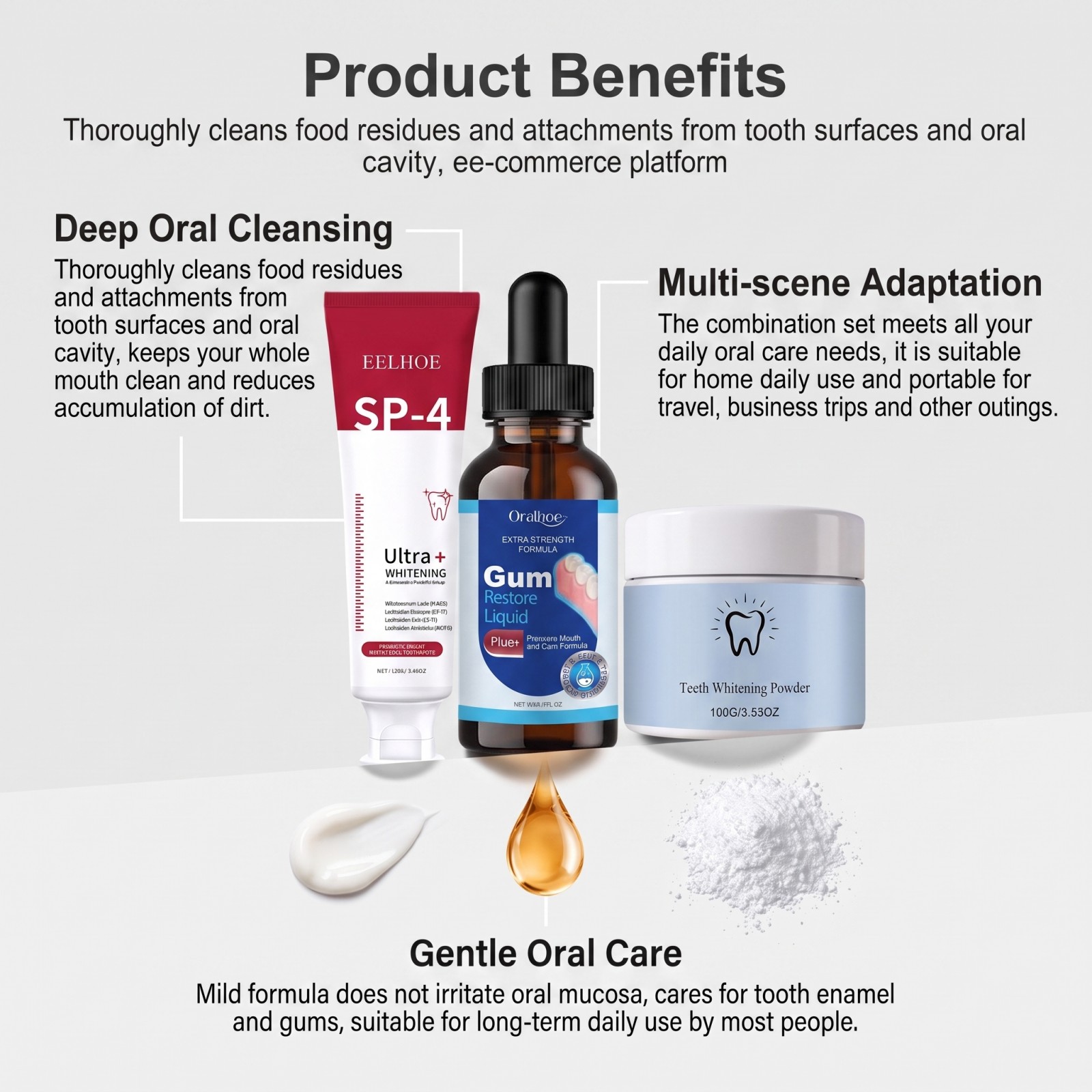 Ağız Bakım Seti Beyazlatıcı Di - Teeth Whitening Ingredients incelemesi ve fiyatı