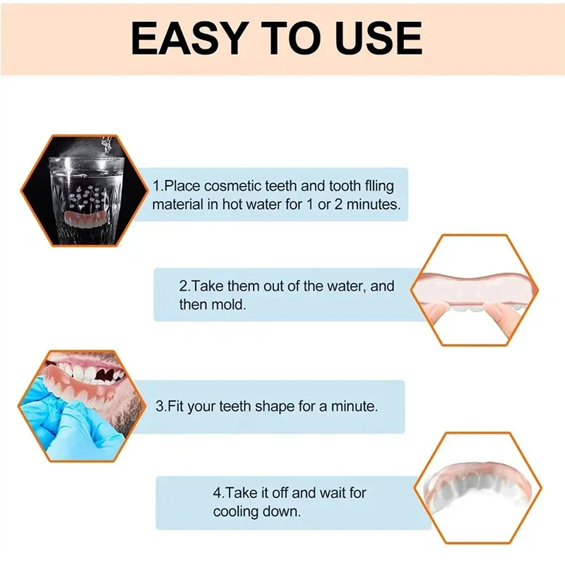 Kit Protez Silikon Kaplamaları - Teeth Whitening Uv incelemesi ve fiyatı
