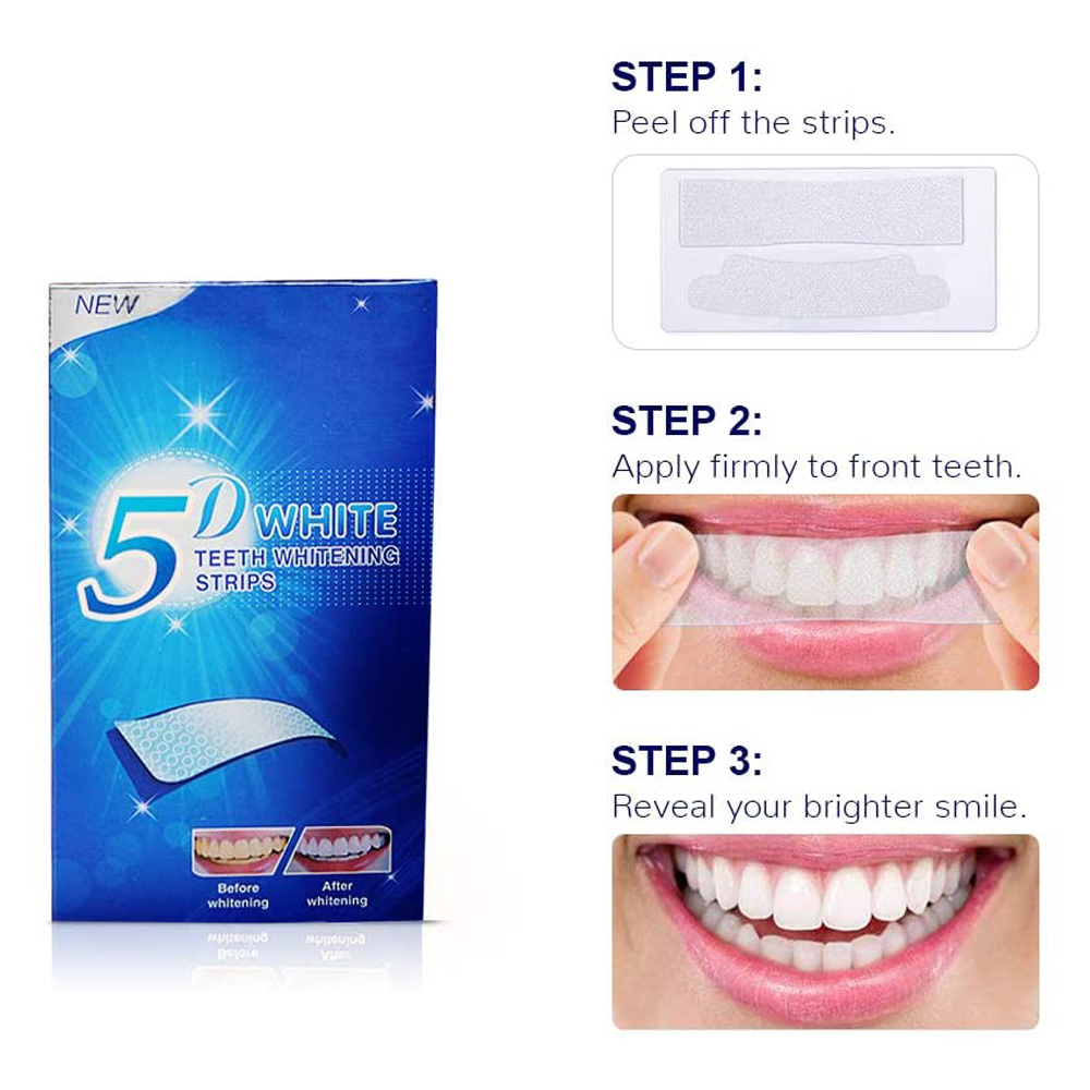 5D Beyaz Diş Beyazlatma Şeridi - Teeth Whitening Gel Peroxide incelemesi ve fiyatı