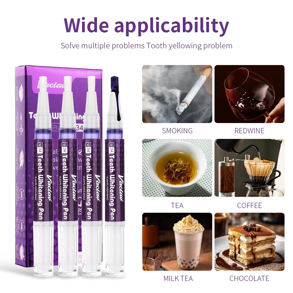 Vaclav V34 Mor diş beyazlatma  - Teeth Whitening Gel Peroxide incelemesi ve fiyatı